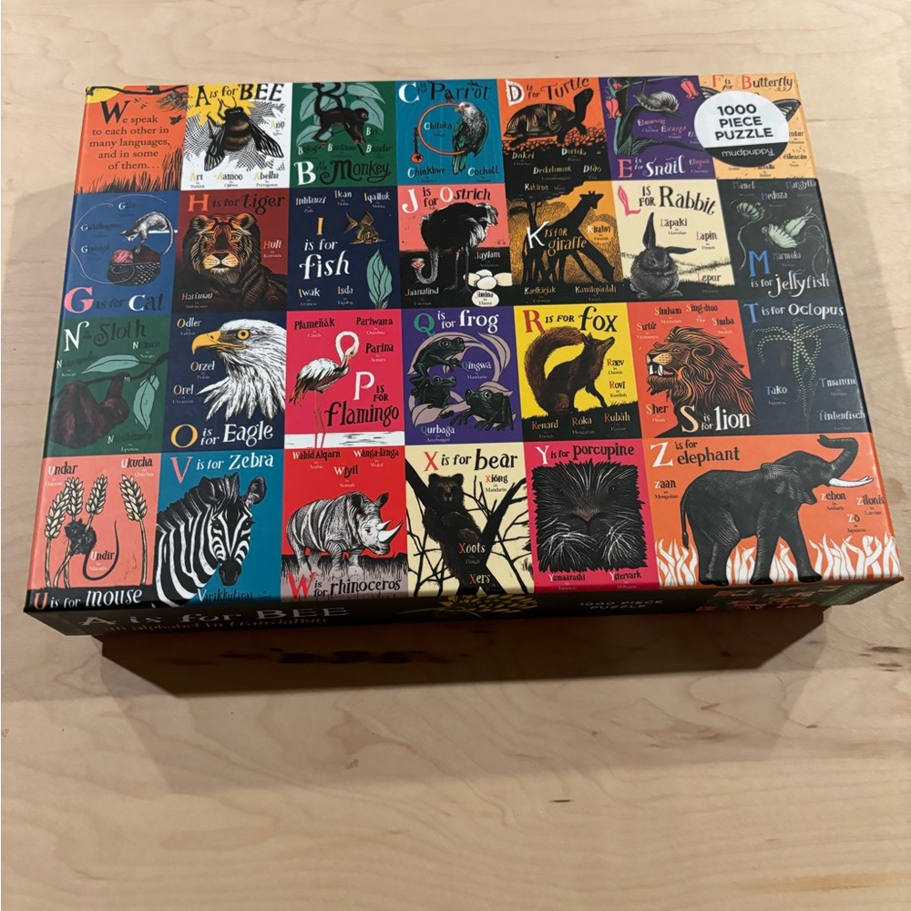 “A is for BEE” Jigsaw Puzzle